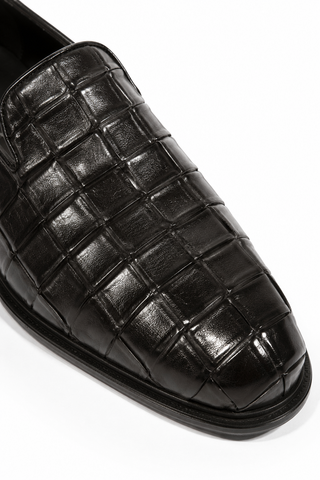 Cesare Paciotti Loafers Nappa Plisse Black (CPM5446)