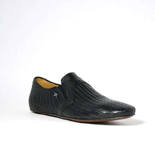 Cesare Paciotti Luxury Italian Baby Horse Nappa Leather Navy Loafers (CPM2335)-AmbrogioShoes