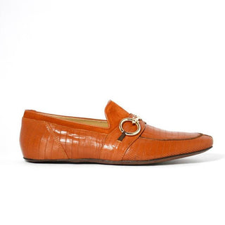 Cesare Paciotti Luxury Italian Baby Horsebit Suede / Leather Cognac Loafers (CPM2311)-AmbrogioShoes