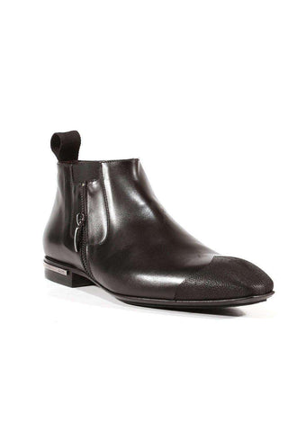 Cesare Paciotti Luxury Italian Men's Designer Shoes Baby Lux Black Boots (CPM3023)