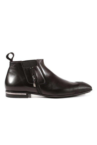 Cesare Paciotti Luxury Italian Men's Designer Shoes Baby Lux Black Boots (CPM3023)
