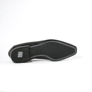Cesare Paciotti Luxury Italian Baby Lux Black Leather Oxfords (CPM2332)-AmbrogioShoes