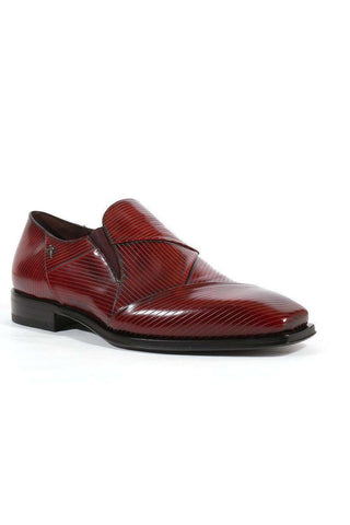 Cesare Paciotti Luxury Italian Men's Designer Shoes Baby Lux Gess Melanzan Loafers (CPM2595)