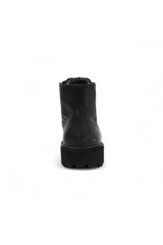 Cesare Paciotti Luxury Italian Men's Designer Shoes Hippie Black Leather Boots (CPM3075)