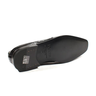Cesare Paciotti Luxury Italian Italian Mens Shoes Magic Baby Black Leather Oxfords (CPM2433)-AmbrogioShoes