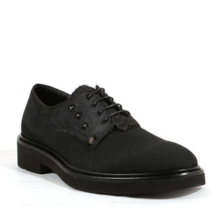 Cesare Paciotti Luxury Italian Italian Mens Shoes Magic Tela Smocking Black 308 Madison Suede Oxfords (CPM2704)-AmbrogioShoes