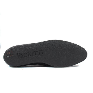 Cesare Paciotti Luxury Italian Italian Mens Shoes Nappa Soft Black Leather Loafers (CPM2640)-AmbrogioShoes