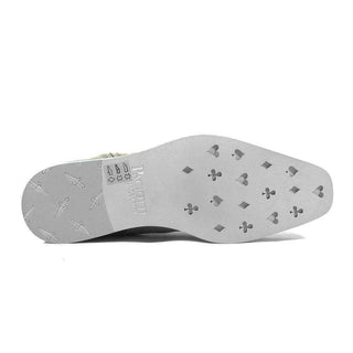 Cesare Paciotti Luxury Italian Italian Mens Shoes Vit Camoscio Fumo Grey Suede Boots (CPM2637)-AmbrogioShoes