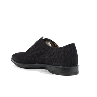 Cesare Paciotti Luxury Italian Italian Mens Shoes Vit Camoscio Navy Suede Loafers (CPM2633)-AmbrogioShoes