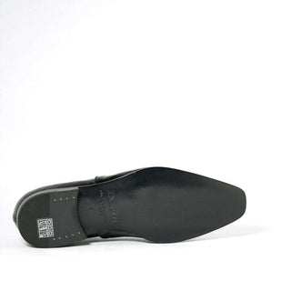 Cesare Paciotti Luxury Italian Magic Baby Black Leather Oxfords (CPM2320)-AmbrogioShoes