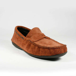 Cesare Paciotti Luxury Italian Men Shoes Double Oil Terra Moccasins (CPM2212-B)-AmbrogioShoes