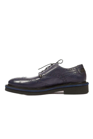 Cesare Paciotti Luxury Italian Men's 308 Madison China Navy Oxfords (CPM5308)-AmbrogioShoes