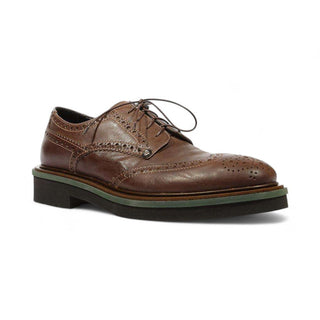 Cesare Paciotti Luxury Italian Men's 308 Madison China T Moro Brown Oxfords (CPM5307)