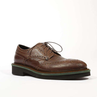 Cesare Paciotti Luxury Italian Men's 308 Madison China T Moro Brown Oxfords (CPM5307)-AmbrogioShoes