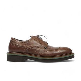 Cesare Paciotti Luxury Italian Men's 308 Madison China T Moro Brown Oxfords (CPM5307)-AmbrogioShoes