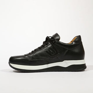 Cesare Paciotti Luxury Italian Men's 4US Calf Black Sneakers (CPM5317)-AmbrogioShoes