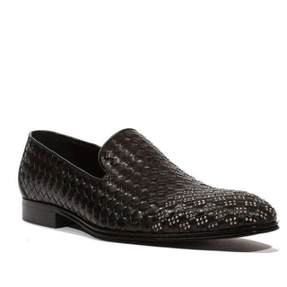 Cesare Paciotti Luxury Italian Men's Baby Lux Black Loafers (CPM5139)-AmbrogioShoes