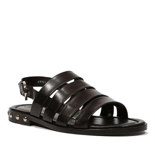 Cesare Paciotti Luxury Italian Men's Baby Lux Black Sandals (CPM5105)-AmbrogioShoes