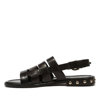 Cesare Paciotti Luxury Italian Men's Baby Lux Black Sandals (CPM5105)-AmbrogioShoes