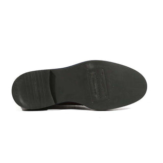 Cesare Paciotti Luxury Italian Mens Boots Buckhold Foam Caffe 308 Madison Shoes (CPM5400)-AmbrogioShoes