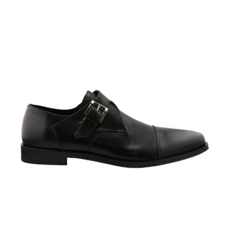 Cesare Paciotti Luxury Italian Men's Buckhold Loafers Baby Lux Black P Designer Shoes (CPM5418)
