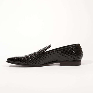 Cesare Paciotti Luxury Italian Men's Calamity Black Loafers (CPM5370)-AmbrogioShoes