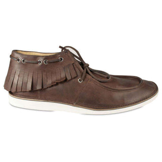 Cesare Paciotti Luxury Italian Mens Designer Dark Brown Boots 30370 (CPM1022)-AmbrogioShoes
