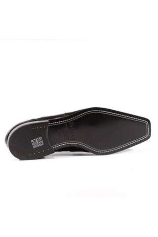 Cesare Paciotti Luxury Italian Men's Designer Shoes Ayer Lux Black Snake Embossed Loafers (CPM3072)