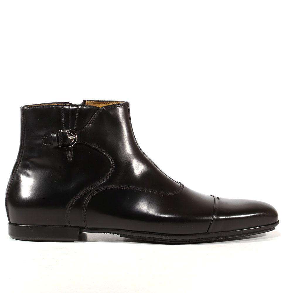 Cesare Paciotti Luxury Italian Men's Designer Shoes Baio Black