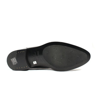 Cesare Paciotti Luxury Italian Mens Shoes Dark Calf Black Dan Q Leather Oxfords (CPM2572)-AmbrogioShoes