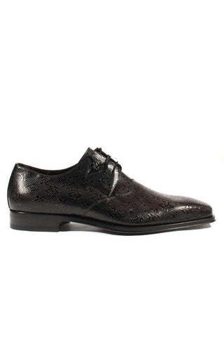 Cesare Paciotti Luxury Italian Men's Designer Shoes Magic Old Black R Leather Oxfords (CPM2587)-AmbrogioShoes