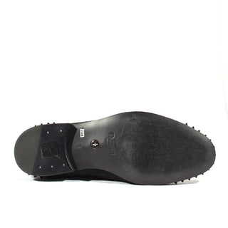 Cesare Paciotti Luxury Italian Mens Shoes Magic Old Melanzana Leather Oxfords (CPM2504)-AmbrogioShoes