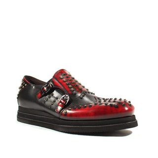 Cesare Paciotti Luxury Italian Mens Shoes Magic Old Porpora Nappa Leather Loafers (CPM2551)-AmbrogioShoes