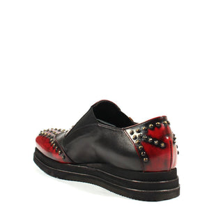 Cesare Paciotti Luxury Italian Mens Shoes Magic Old Porpora Nappa Leather Loafers (CPM2551)-AmbrogioShoes