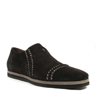 Cesare Paciotti Luxury Italian Mens Shoes Nappa Soft Black DI Loafers (CPM2507)-AmbrogioShoes