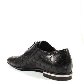 Cesare Paciotti Luxury Italian Mens Shoes Nappa Soft Black DI Oxfords (CPM2506)-AmbrogioShoes