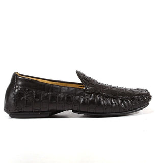 Cesare Paciotti Luxury Italian Mens Shoes Nappa Soft Black Leather Loafers (CPM3104)-AmbrogioShoes