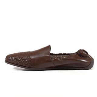 Cesare Paciotti Luxury Italian Men's Designer Shoes Nappa Soft Caffe Brown Leather Loafers (CPM3126)