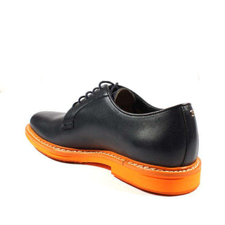 Cesare Paciotti Luxury Italian Mens Shoes Novo Calf Navy Leather Oxfords (CPM2404)-AmbrogioShoes