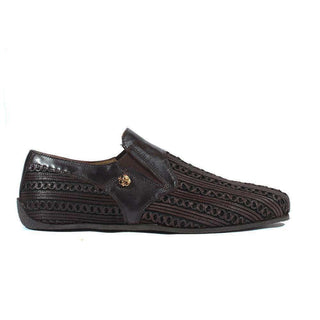 Cesare Paciotti Luxury Italian Men's Designer Shoes Pannelo Black Leather Loafers (CPM2638)-AmbrogioShoes