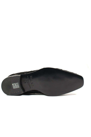 Cesare Paciotti Luxury Italian Men's Designer Shoes Pony Lux Black Nappa Pony Loafers (CPM2576)-AmbrogioShoes