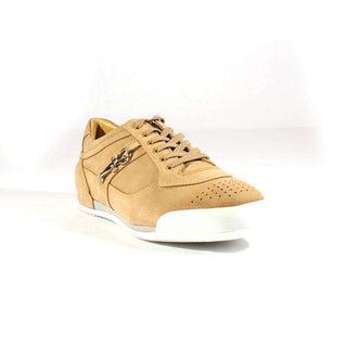 Cesare Paciotti Luxury Italian Mens Shoes Sabbia Suede Sneakers (CPM2370)-AmbrogioShoes