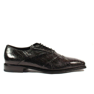 Cesare Paciotti Luxury Italian Mens Shoes Struzzo Zamp Black R Lizard Claws Oxfords (CPM2591)-AmbrogioShoes