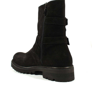 Cesare Paciotti Luxury Italian Mens Shoes Vit Cam Black Ay Suede Boots (CPM2568)-AmbrogioShoes