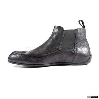 Cesare Paciotti Luxury Italian Mens Italian Dalai Old Black Boots (CPM4052)-AmbrogioShoes