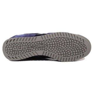 Cesare Paciotti Luxury Italian Men's Italian Shoes Cam Indaco Specchi Navy Sneakers (CPM5039)-AmbrogioShoes