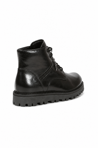 Cesare Paciotti Luxury Italian Men's Italian Designer Shoes Dan Calf Soft Black Boots (CPM5023)