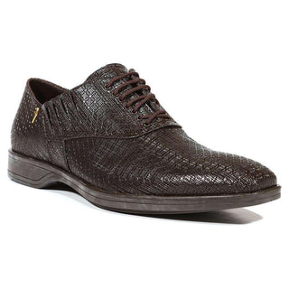 Cesare Paciotti Luxury Italian Men's Italian Shoes Magic Baby Fondente Brown Oxfords (CPM5026)-AmbrogioShoes