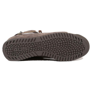 Cesare Paciotti Luxury Italian Men's Italian Shoes Suede Ele Root Gray Sneakers (CPM5031)-AmbrogioShoes