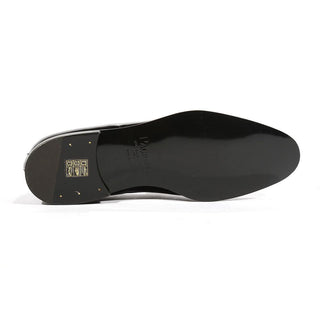 Cesare Paciotti Luxury Italian Mens Loafers Patent Calf Black Shoes (CPM5463)-AmbrogioShoes